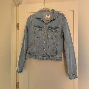 Bershka Light Blue Denim Jacket